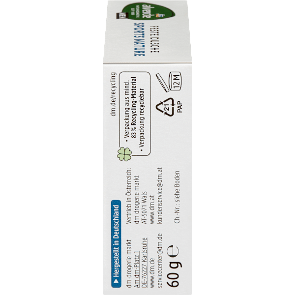 Festes Duschgel Sports Nature 3in1 alverde MEN