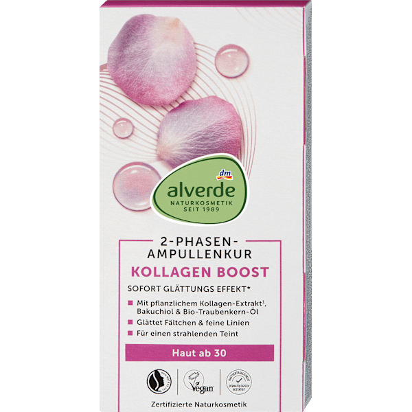 Ampullenkur  Kollagen Boost (7x2 ml) alverde NATURKOSMETIK