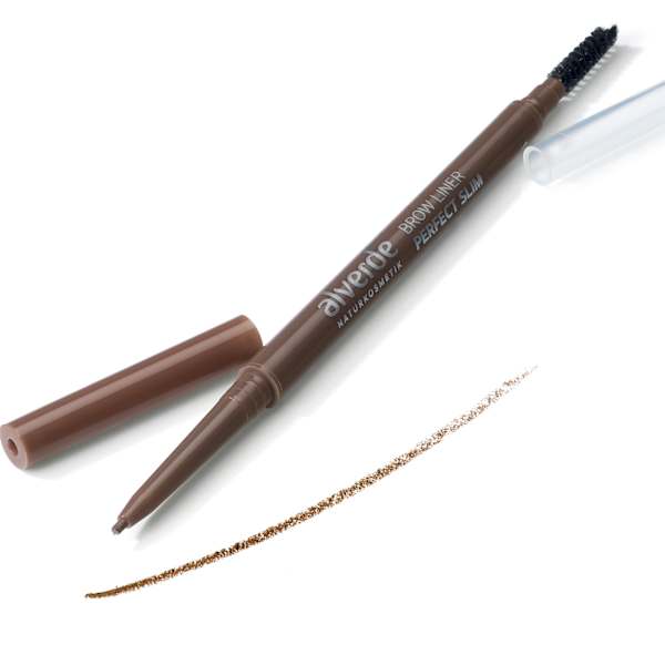 Augenbrauenstift Brow Liner Perfect Slim 06 Espresso alverde NATURKOSMETIK