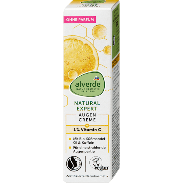 Augencreme Natural Expert Vitamin C alverde NATURKOSMETIK