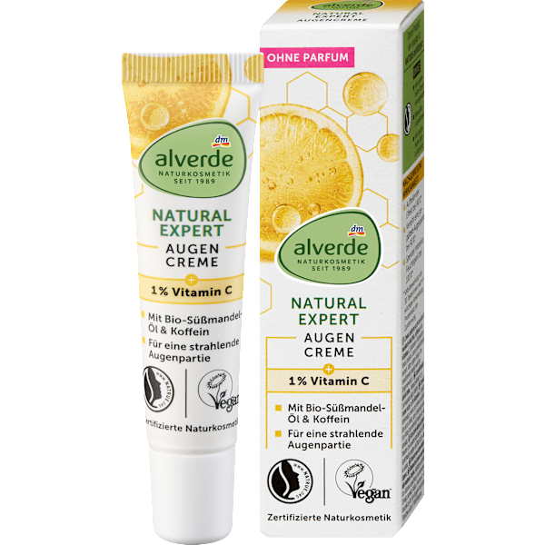 Augencreme Natural Expert Vitamin C alverde NATURKOSMETIK