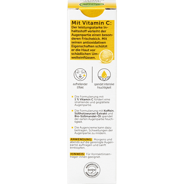 Augencreme Natural Expert Vitamin C alverde NATURKOSMETIK