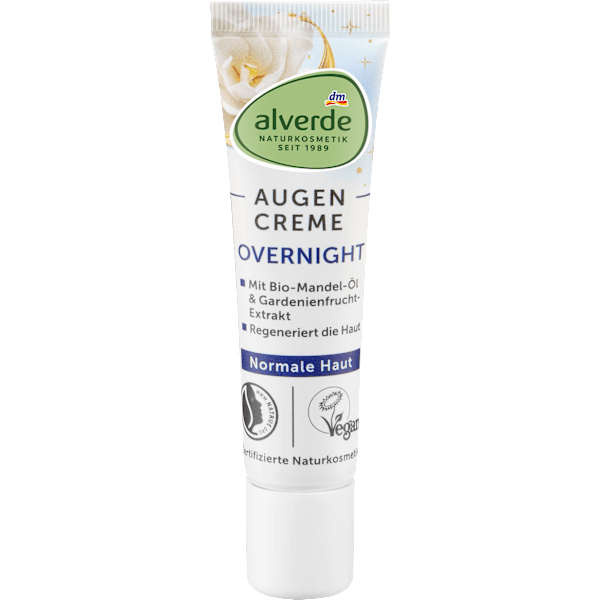 Augencreme Overnight alverde NATURKOSMETIK