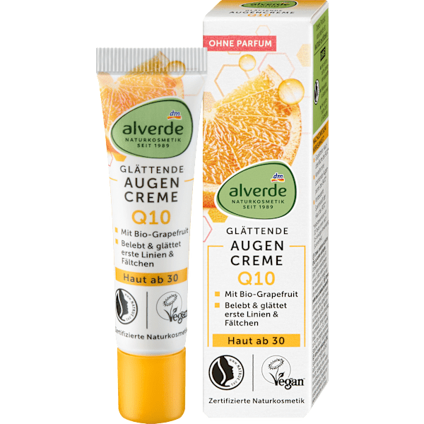 Augencreme Q10 glättend alverde NATURKOSMETIK