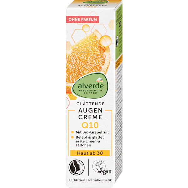 Augencreme Q10 glättend alverde NATURKOSMETIK