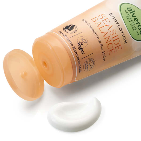 Bodylotion Sanddorn Hafer alverde NATURKOSMETIK