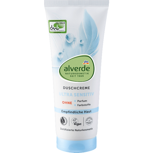 Duschcreme Ultra Sensitiv alverde NATURKOSMETIK