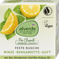 Festes Duschgel Minze-Bergamotte Duft alverde NATURKOSMETIK