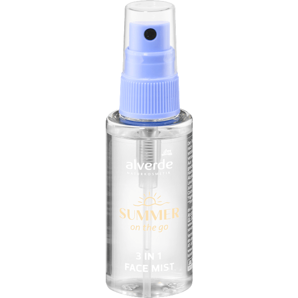 Fixierspray Summer On The Go 3in1 Face Mist alverde NATURKOSMETIK