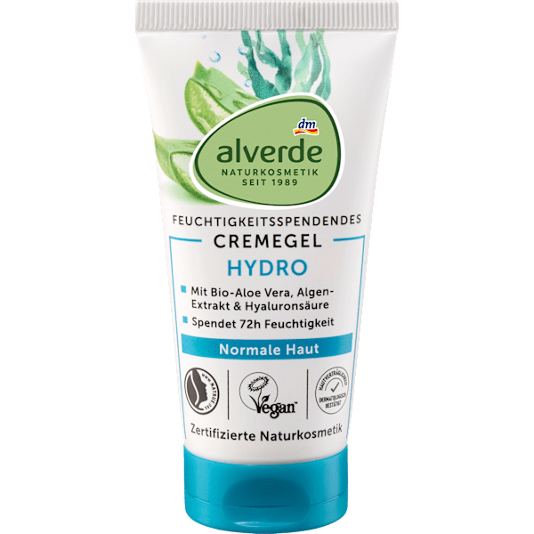 Gesichtscreme Gel Hydro feuchtigkeitsspendend alverde NATURKOSMETIK