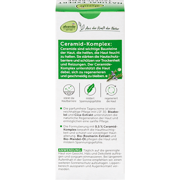 Gesichtscreme Natural Expert LSF30 alverde NATURKOSMETIK