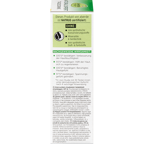 Gesichtscreme Natural Expert LSF30 alverde NATURKOSMETIK