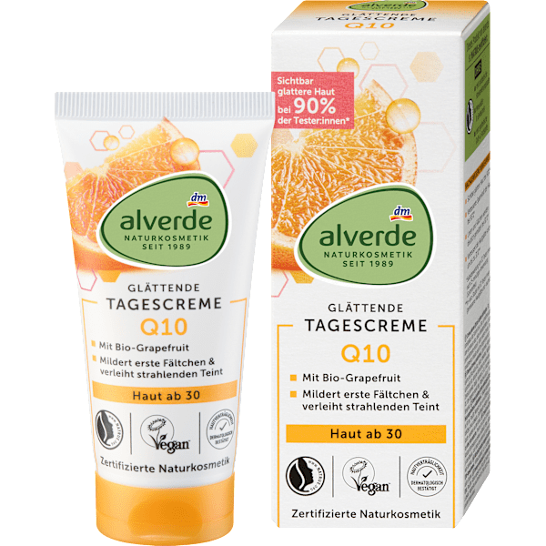 Gesichtscreme Q10 Haut ab 30 alverde NATURKOSMETIK