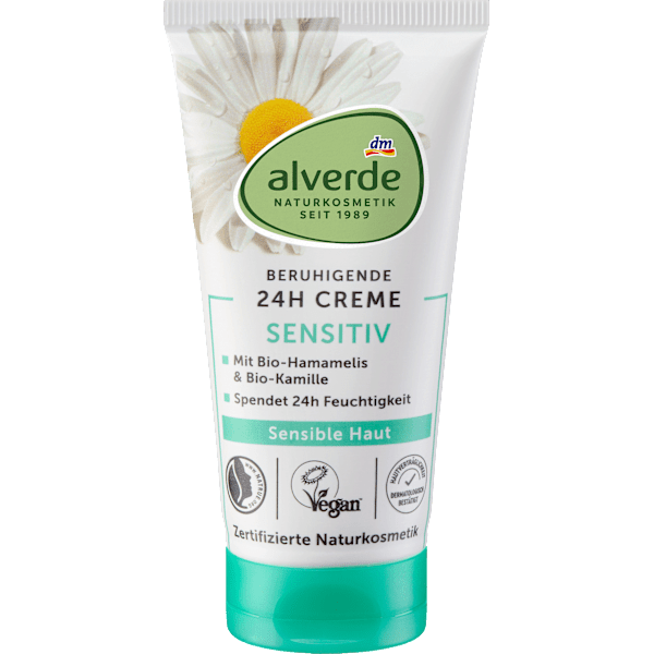 Gesichtscreme Sensitiv 24h Creme alverde NATURKOSMETIK
