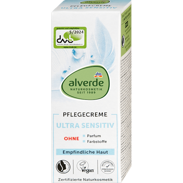 Gesichtscreme Ultra Sensitiv alverde NATURKOSMETIK