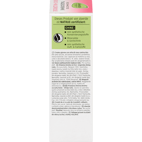 Gesichtscreme Wildrose alverde NATURKOSMETIK
