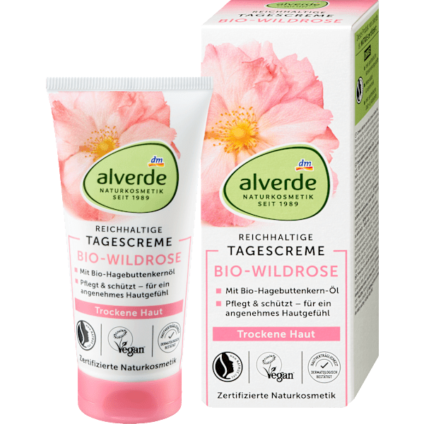 Gesichtscreme Wildrose alverde NATURKOSMETIK