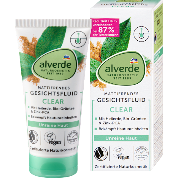 Gesichtsfluid Clear alverde NATURKOSMETIK