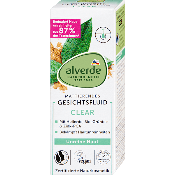 Gesichtsfluid Clear alverde NATURKOSMETIK