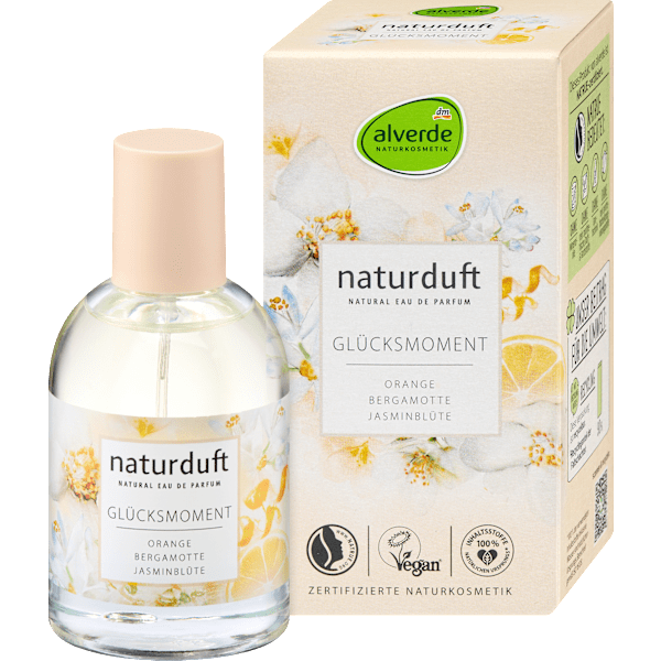 Glücksmoment Eau de Parfum alverde NATURKOSMETIK