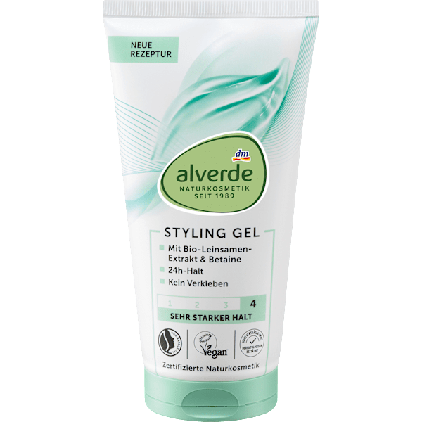 Haargel Sehr starker Halt alverde NATURKOSMETIK