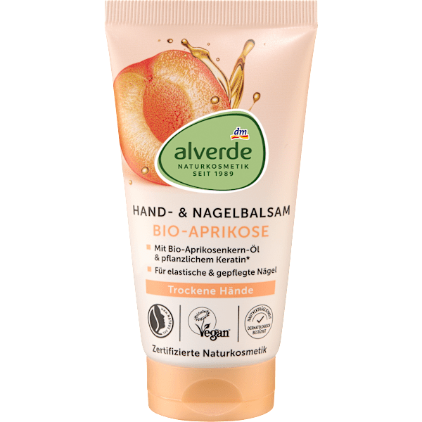 Hand- und Nagelbalsam Aprikose alverde NATURKOSMETIK