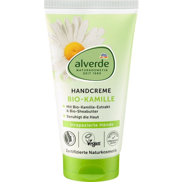 Handcreme Kamille & Sheabutter alverde NATURKOSMETIK