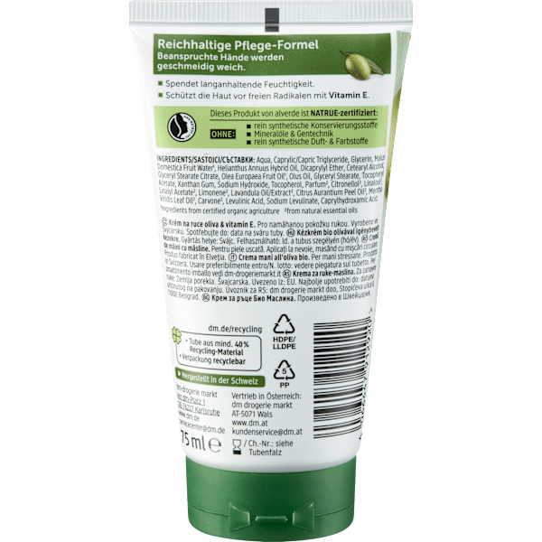 Handcreme Olive alverde NATURKOSMETIK