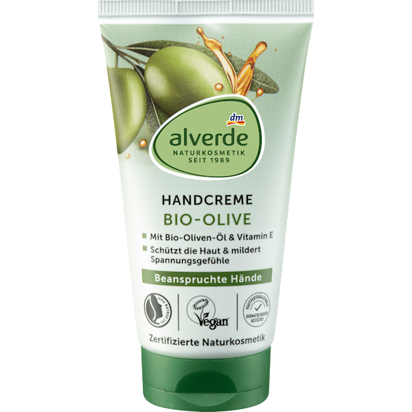 Handcreme Olive alverde NATURKOSMETIK
