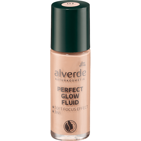 Highlighter Perfect Glow Fluid 01 Golden Pearl alverde NATURKOSMETIK