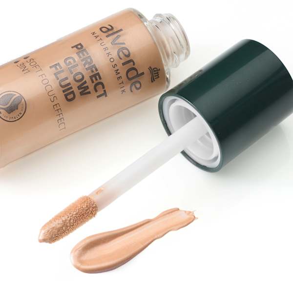 Highlighter Perfect Glow Fluid 02 Warm Amber alverde NATURKOSMETIK