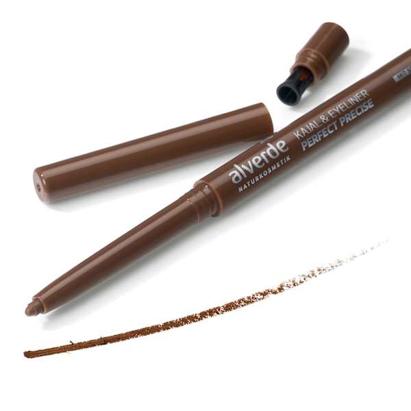 Kajal & Eyeliner Perfect Precise 03 Braun alverde NATURKOSMETIK