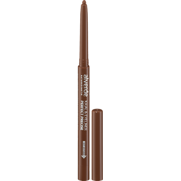 Kajal & Eyeliner Perfect Precise 03 Braun alverde NATURKOSMETIK
