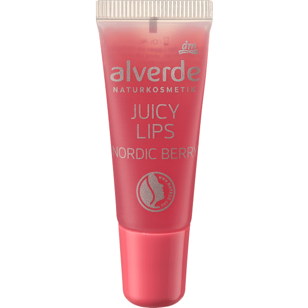 Lipgloss Juicy Lips Nordic Berry alverde NATURKOSMETIK
