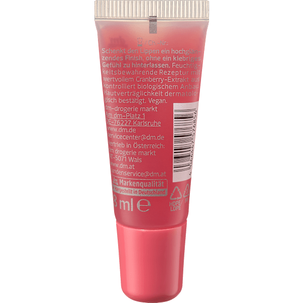 Lipgloss Juicy Lips Nordic Berry alverde NATURKOSMETIK