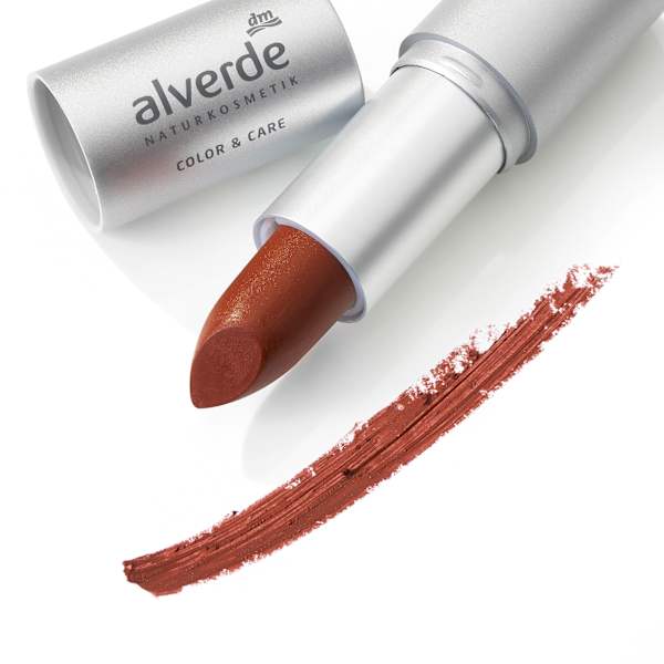 Lippenstift Color & Care 47 Soft Brown alverde NATURKOSMETIK
