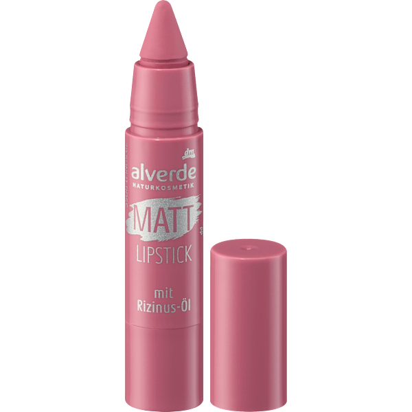 Lippenstift Matt 30 Sunlit Rosé alverde NATURKOSMETIK