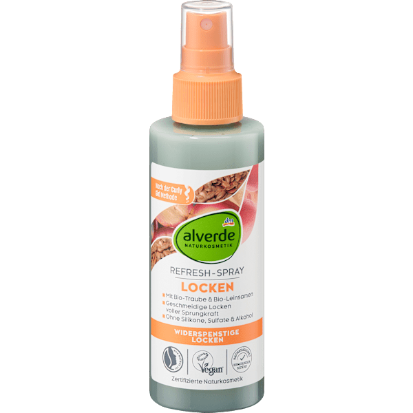 Locken Refresh-Spray alverde NATURKOSMETIK