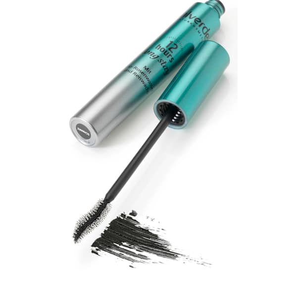 Mascara 12 Hours Long Stay 10 Schwarz alverde NATURKOSMETIK