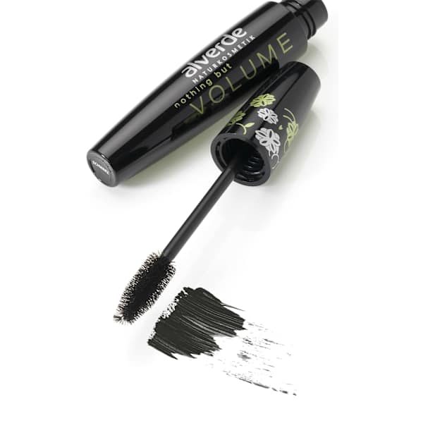 Mascara Nothing But Volume 010 Schwarz alverde NATURKOSMETIK