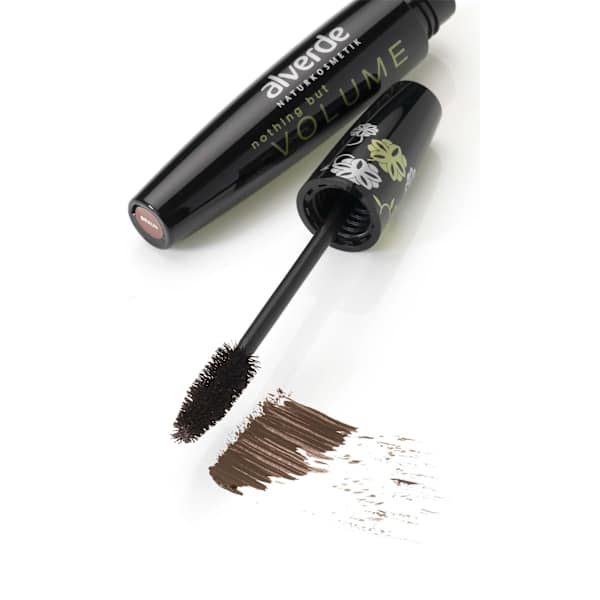 Mascara Nothing But Volume 020 Braun alverde NATURKOSMETIK