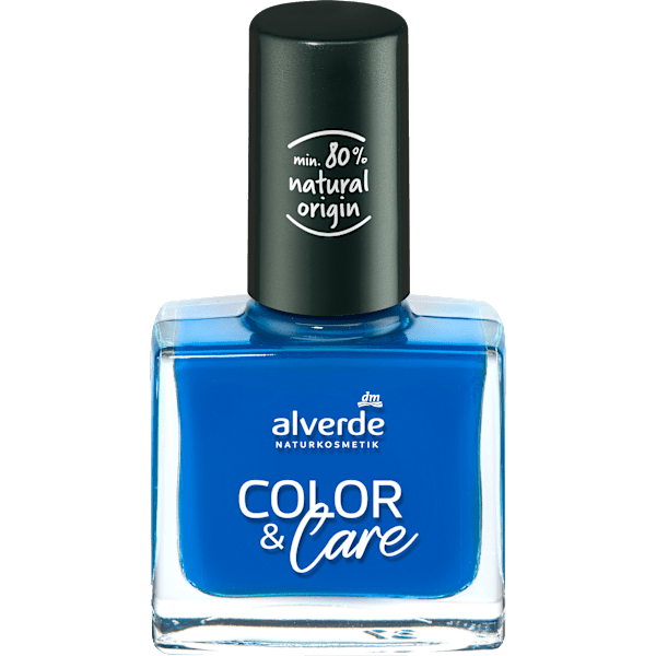 Nagellack Color & Care 260 Ocean Blue alverde NATURKOSMETIK