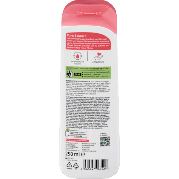 Pflegedusche Naturzauber alverde NATURKOSMETIK