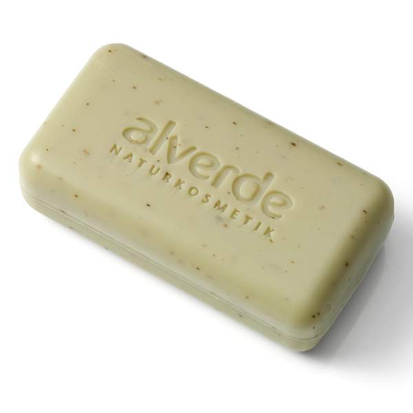 Seifenstück Pflanzenölseife mit Verveine alverde NATURKOSMETIK