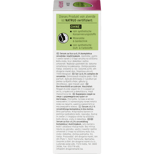 Serum Barrier+ alverde NATURKOSMETIK