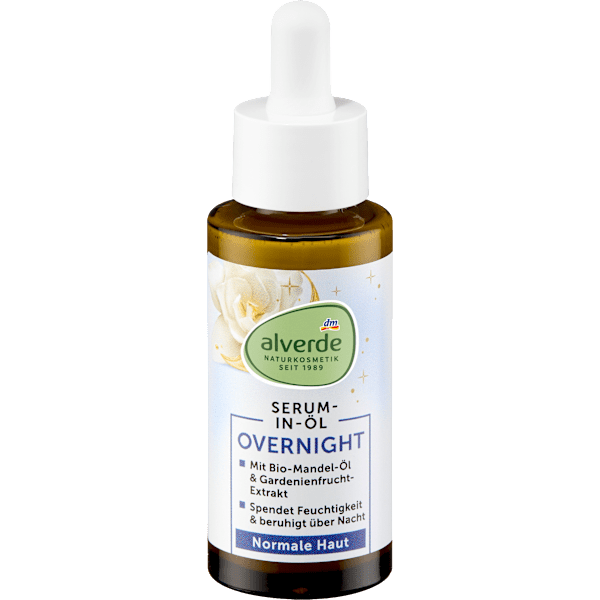 Serum-in-Öl Overnight alverde NATURKOSMETIK