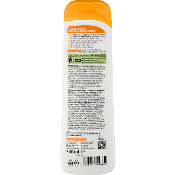 Shampoo Family alverde NATURKOSMETIK