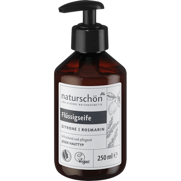 naturschön Flüssigseife Zitrone Rosmarin alverde Naturschön