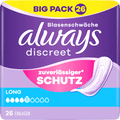 discreet Einlagen Inkontinenz Long, Big Pack always