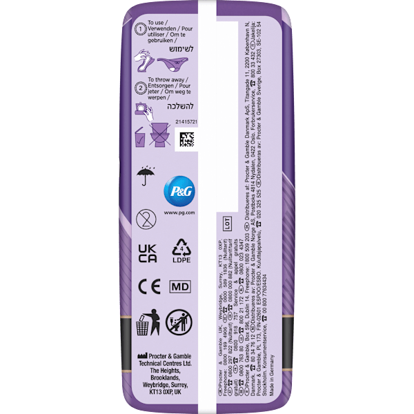 discreet Einlagen Inkontinenz Maxi Nacht Vorteilspack (4x12 St) always